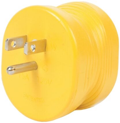 Camco USA 55223 Adapter, 30 A Female, 15 A Male, 125 V, Male, Female