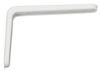 Knape & Vogt Slim-Line 215SPWH12 Shelf L-Bracket, 12 in L, 7-3/4 in H, Steel