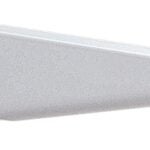 Knape & Vogt 182 TI 10.5 Shelf Bracket, 11.2 in L, Steel, Titanium