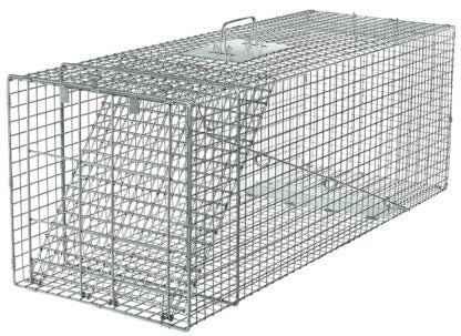 Victor 1081 Animal Trap, 15 in W, 15 in H, Spring-Loaded Door