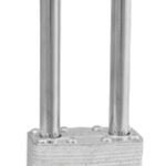 Master Lock 1UPLJ Padlock, 5/16 in Dia Shackle, 2-1/2 in H Shackle, Steel Shackle, Steel Body, Laminated