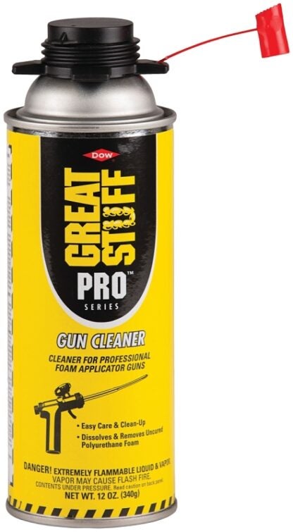 Great Stuff 218436 Gun Cleaner, 12 oz, Aerosol Can