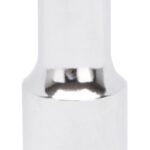 Vulcan MT6500662 Drive Socket, 8 mm Socket, 3/8 in Drive, 6-Point, Chrome Vanadium Steel, Chrome