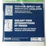 Climaloc CF12109 Outlet and Switch Insulator, 4-1/8 in L, 2-1/2 in W, White