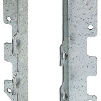 Simpson Strong-Tie LUS Series LUS210Z Joist Hanger, 7-13/16 in H, 1-3/4 in D, 1-9/16 in W, Steel, ZMAX, Face Sells in Quantity of 50