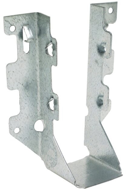 Simpson Strong-Tie LUS Series LUS26Z Joist Hanger, 4-3/4 in H, 1-3/4 in D, 1-9/16 in W, Steel, ZMAX, Face Sells in Quantity of 100