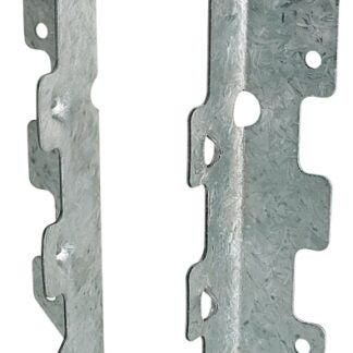 Simpson Strong-Tie LUS Series LUS28Z Joist Hanger, 6-5/8 in H, 1-3/4 in D, 1-9/16 in W, 2 x 8 in, Steel, ZMAX, Face Sells in Quantity of 50