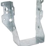 Simpson Strong-Tie LUS Series LUS26-2Z Joist Hanger, 4-15/16 in H, 2 in D, 3-1/8 in W, Steel, ZMAX, Face Sells in Quantity of 25