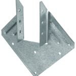 Simpson Strong-Tie H1Z Roof Outlet, 5-1/4 in L, Steel, ZMAX, Fastening Method: Nails Sells in Quantity of 100