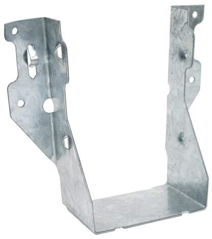 Simpson Strong-Tie LUS Series LUS26-2 Joist Hanger, 4-15/16 in H, 2 in D, 3-1/8 in W, Steel, Galvanized/Zinc, Face Sells in Quantity of 25