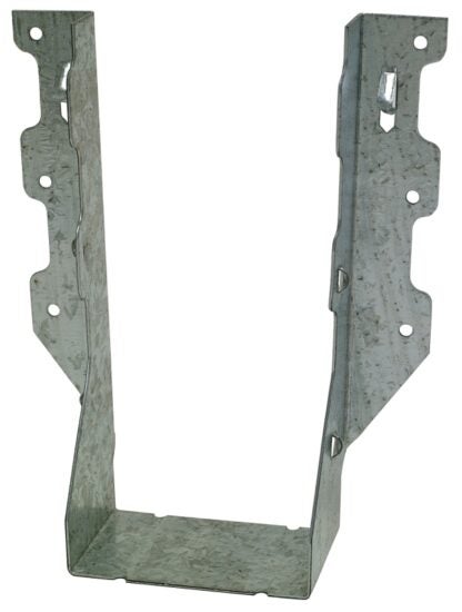 Simpson Strong-Tie LUS Series LUS28-2 Joist Hanger, 7 in H, 2 in D, 3-1/8 in W, Steel, Galvanized/Zinc, Face Sells in Quantity of 25