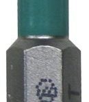 Task T68241 Impact Driver Bit, #1 Drive, Robertson Drive, 2 in L, S2 Steel