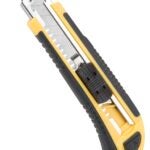 Vulcan JL-VT45530 Utility Knife, 4-7/8 in L Blade, 18 mm W Blade, High Carbon Steel Blade, Soft-Grip Handle