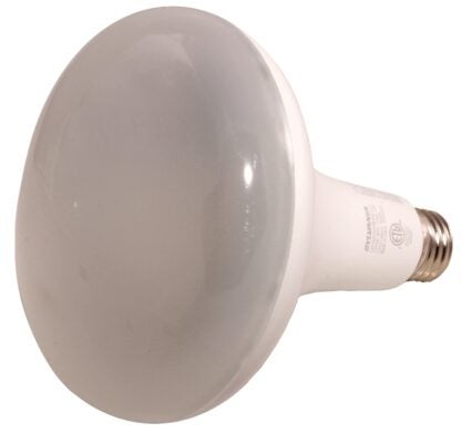 Sylvania 79624 LED Bulb, Flood/Spotlight, BR40 Lamp, 85 W Equivalent, E26 Lamp Base, Dimmable, Frosted