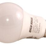 Sylvania 79704 LED Light Bulb, General Purpose, A19 Lamp, 60 W Equivalent, E26 Lamp Base, Frosted, Bright White Light