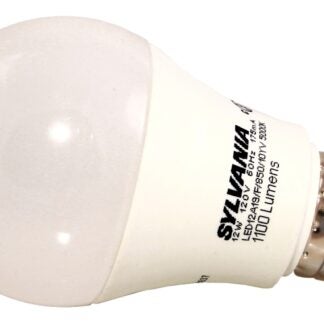 Sylvania 79293 LED Light Bulb, General Purpose, A19 Lamp, 75 W Equivalent, E26 Lamp Base, Frosted, White Light