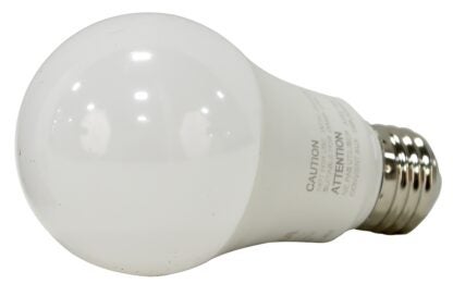 Sylvania 40205 LED Bulb, General Purpose, A19 Lamp, E26 Lamp Base, Dimmable, Frosted, 5000 K Color Temp