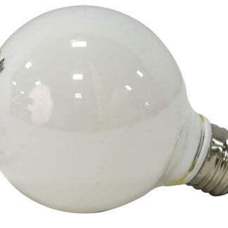 Sylvania 40215 LED Bulb, Globe, G25 Lamp, E26 Lamp Base, Frosted, Warm White Light, 2700 K Color Temp