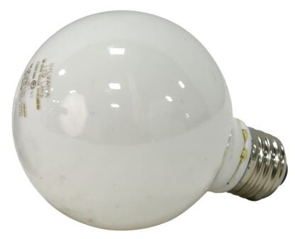 Sylvania 40219 LED Bulb, Globe, G25 Lamp, 60 W Equivalent, E26 Lamp Base, Frosted, 5000 K Color Temp