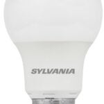 Sylvania 40221 LED Light Bulb, General Purpose, A19 Lamp, E26 Lamp Base, Natural White Light, 3000 K Color Temp Sells in Quantity of 6