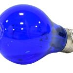 Sylvania 40304 ULTRA LED LED Bulb, General Purpose, A19 Lamp, E26 Lamp Base, Dimmable, Blue, Colored Light Sells in Quantity of 6