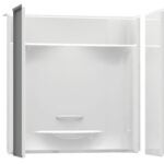 Maax 148065-000-002290 Shower Wall Kit, 60 in L, 30 in W, 78 in H, White