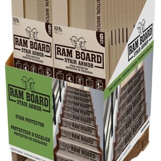 Ram Board Stair Armor RBSA 36-FR/EN Stair Protector, 19 in L, 34 in W