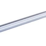 ProSource LR084 Bolt Hook, 5/8 in Thread, 10 in L Thread, 12 in L, Steel, Zinc-Plated