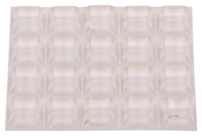 ProSource FE-50770-PS Furniture Bumper Pad, 1/2 in, Square, PU