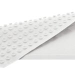 Rubbermaid Safti-Grip 1982726 Bath Mat, 28 in L, 16 in W, Rubber, White