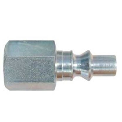 Topring ARO 210 Series 23.142C Coupler Plug, 1/4 in, FNPT, Steel, Zinc