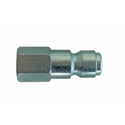 Topring 25.142C Coupler Plug, 1/4 in, FNPT, Steel, Zinc