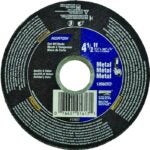 NORTON 07660701617 Cut-Off Wheel, 4-1/2 in Dia, 0.04 in Thick, 7/8 in Arbor, 60 Grit, Fine