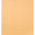 NORTON 01512 Abrasive Sheet, 11 in L, 9 in W, Fine, 180 Grit, Garnet Abrasive, Paper Backing Sells in Quantity of 100