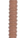 ProSource NTP-161-PS Panel Nail, 15D, 1-5/8 in L, Steel, Painted, Flat Head, Ring Shank, Brown Sells in Quantity of 4