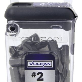 Vulcan 402901OR Screwdriver Bit, Hex Shank, S2 Chrome Molybdenum Steel