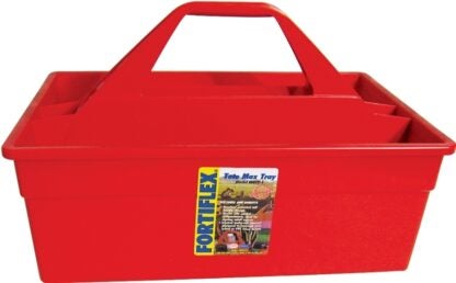 Fortex-Fortiflex 1300702 Tool Carrier Tote, 22 in L, 27 in W, Red