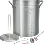 Bayou Classic 3025 Turkey Fryer, LPG, 3.5 gal Oil per Fryers, Silver