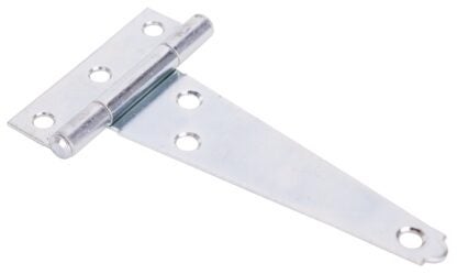 ProSource LTH-Z04-013L T-Hinge, Steel, Zinc, Fixed Pin, 180 deg Range of Motion, 13 (Pc) lb Sells in Quantity of 10