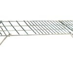 World Famous 738 Campfire Cooking Grill, Steel, Nickel-Plated