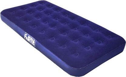 World Famous 7888 Air Mattress, 75 in L, 35 in W, Single, Vinyl