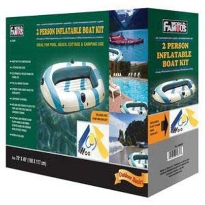 World Famous 5382KT Inflatable Boat Kit, Vinyl