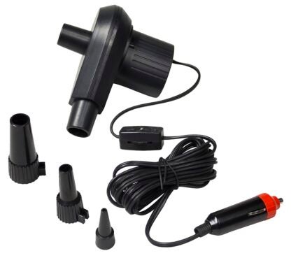 World Famous 140 Mini Air Pump with Adapter, 12 V