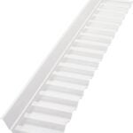 Palram Americas 108657 Side Wall Connector Flashing, 4 ft 2 in L, 8 in W, Plastic