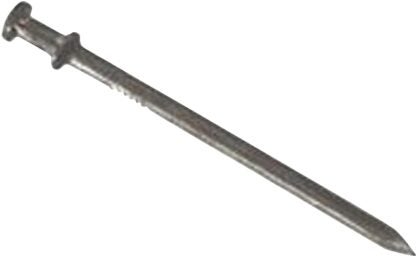 ProFIT 0077199 Scaffold Nail, 16D, 3 in L, Steel, Brite, Duplex Head, Round, Smooth Shank, 25 lb