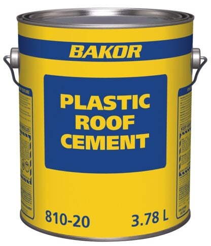 Henry BAKOR Series BK81020666 Roof Coating, Black, 1 gal Pail, Liquid Sells in Quantity of 4