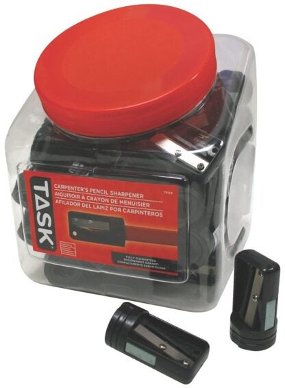 Task T8184 Carpenter Pencil Sharpener Sells in Quantity of 60