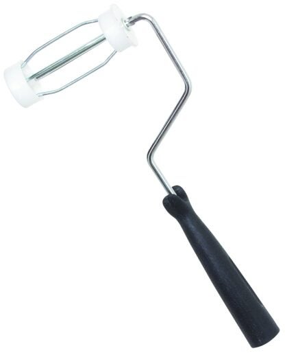 ProSource CFA4641-11 Roller Frame, Polypropylene Handle, Threaded Handle, Black Handle