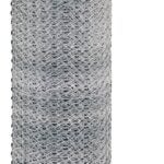 Rangemaster 5936 Poultry Net, 50 ft L, 36 in W, 20 Gauge, Hexagonal Mesh, 1 in Mesh, Galvanized Steel