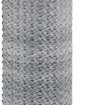 Rangemaster 6026 Poultry Net, 50 ft L, 36 in W, 20 Gauge, Hexagonal Mesh, 2 in Mesh, Galvanized Steel